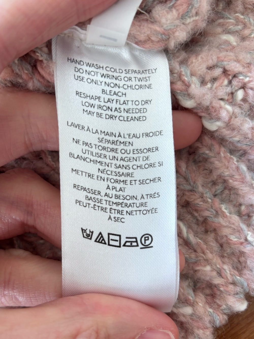 Pilcro Anthropologie Wool Blend Thick Knit Sweater Size Large Cozy Made In Italy - Picture 3 of 6